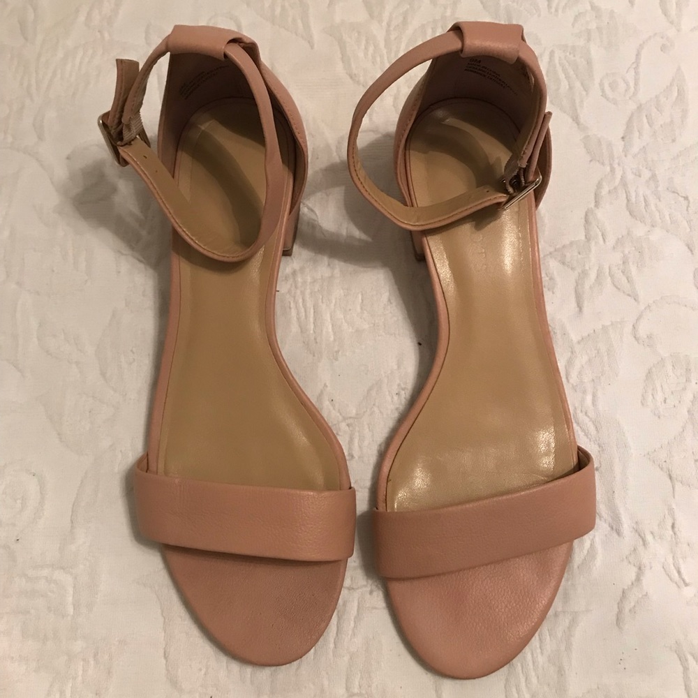 Talbots nude sandals
